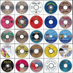 25 Kids CD-ROM Lot #3